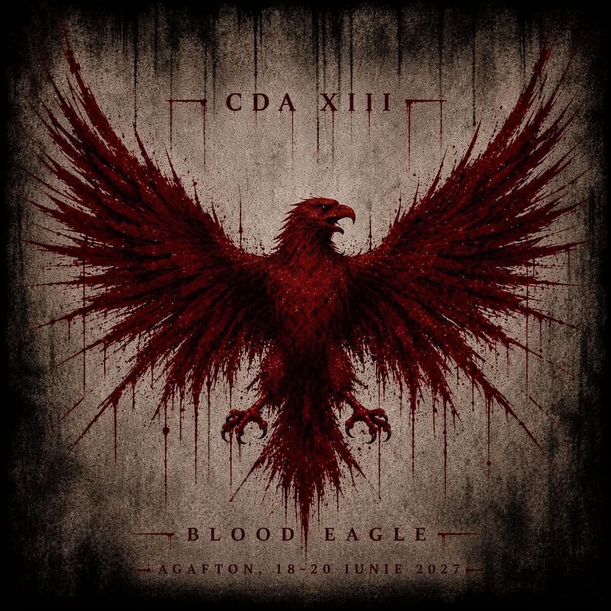 CDA XIII — Blood Eagle. Vultur roșu cu aripile deschise. Agafton, 18–20 iunie 2027.